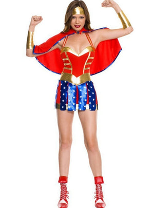 Captain Wonder Woman Halloween Costume