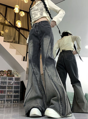 Women Gradual Flared Jeans
