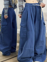 Thickened Loose Wide-leg Slacks Pant