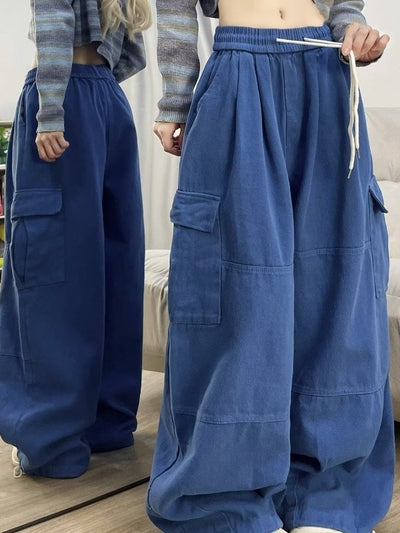 Thickened Loose Wide-leg Slacks Pant