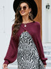 Loose Short Knitted Shawl