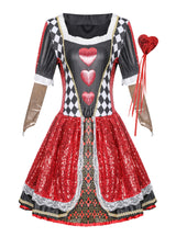 Sexy Big Heart Queen Costume Cosplay