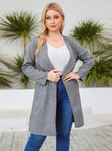 Long Sleeve Coat Loose Windbreaker Coat