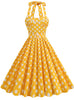 Hepburn Polka-dot Retro Dress