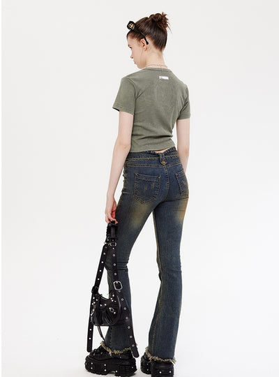 Short-sleeved Tight T-shirt