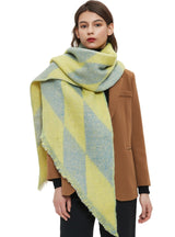 Women Rhombic Bevel Scarf