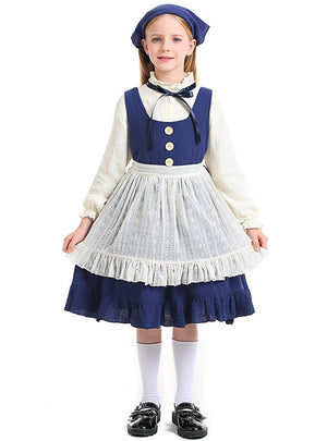 Children's Little Girl's Clothes Selling Matches Cosplay