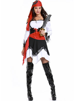 Adult Pirate Costume for Halloween Party