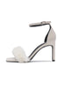 One-word Buckles Thin Heels Sandals