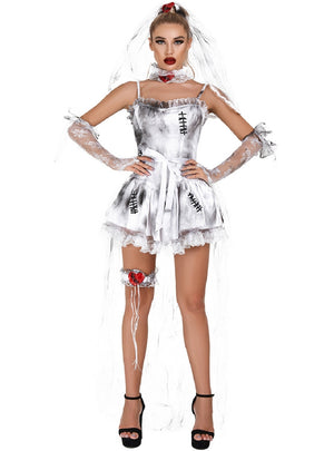 Evil Ghost Bride Halloween Costume
