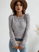 Round Neck Little Knitted Sweater
