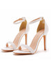 Pearl Stiletto Bridal Sandals