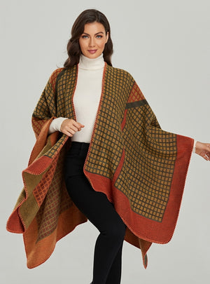 Ladies Scarf Shawl Warm Cloak