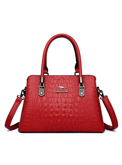 Crocodile Pattern Shoulder Large-capacity Tote Bag