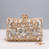 Ladies' Dinner Bag Encrusted Banquet Handbag