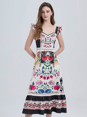 Tube Top Holiday Beach Slim Long Dress