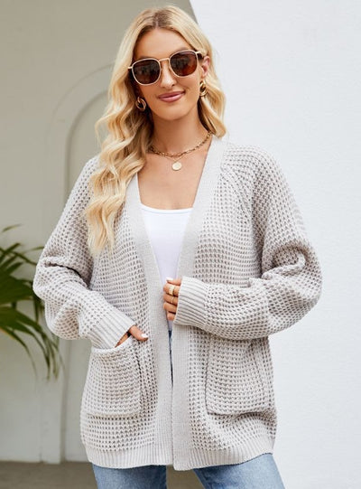 Retro Long Knitted Cardigan Sweater Coat