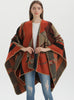 Ladies Shawl Padded Cashmere Split Cloak