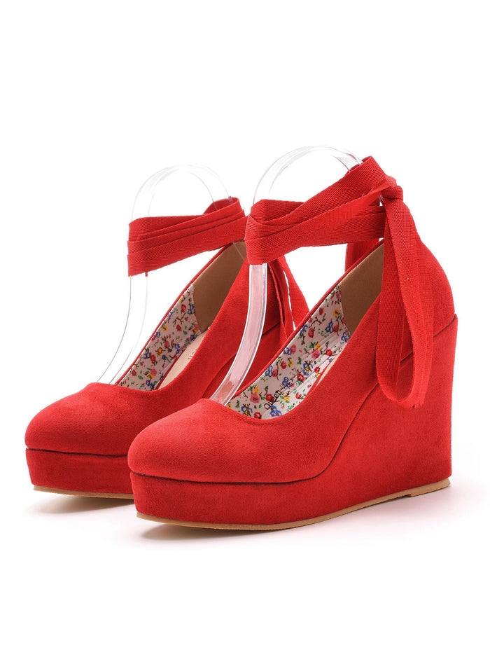 11 cm Round Head Waterproof Platform Shoes