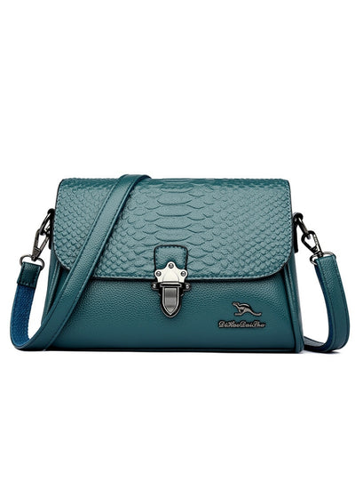 Crocodile Pattern Underarm Shoulder Bag