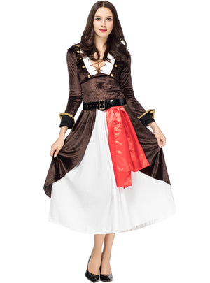 Halloween Court Lady Pirate Cosplay