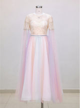 Gradual Mesh Sequined Long Dress