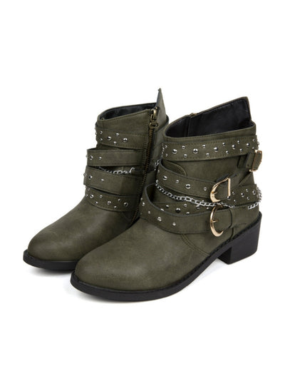 Punk Wind Rivet Martin Boots