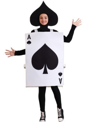 Halloween Poker Spades Jumpsuit Cosplay