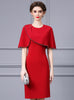 Red Beading Mother Of The Bride Dress