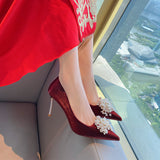 Pointed High-heeled Stiletto Shoes