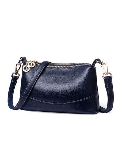 Soft Leather Portable Shoulder Bag Slung Small Bag