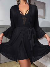 Sexy Perspective Mesh Underwear Pajamas