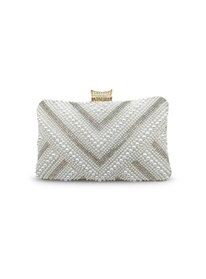 Fashion Pearl Messenger Bag Dinner Handbag