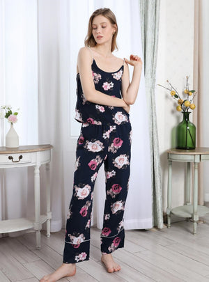 Camisole Trousers and Pajamas Suit