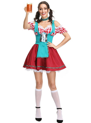 Germany Halloween Costume Maid Clothes