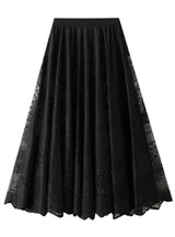 Women Summer Lace Gauze Skirt
