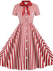 Short-sleeved Butterfly Knot Dress