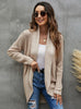 Long Large Lapels Sweater Coat