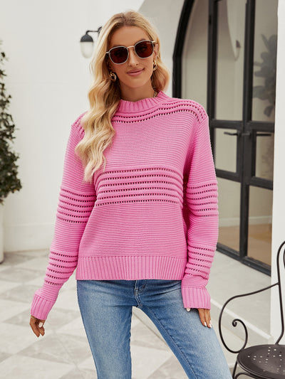 Women Long Sleeve Pullover Sweater