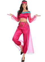Halloween Jasmine Aladdin Magic Lamp Costume