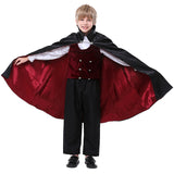 Halloween Cosplay Boy Prince Vampire Costume