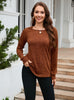 Casual Long-sleeved Round Neck Pullover Sweater