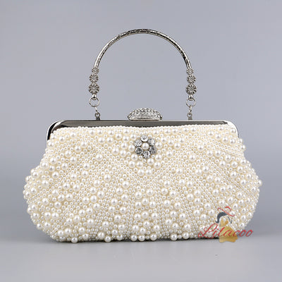 Women Banquet Bag Pearl Handbag