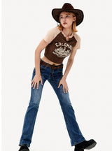 Slim Short Short Contrast T-shirt