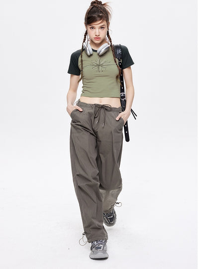 Beades Round Nneck Retro T-shirt