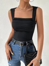 Sexy Slim Sleeveless Knitted Elastic Vest