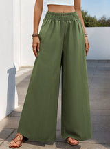 Casual Women Wide-leg Pants
