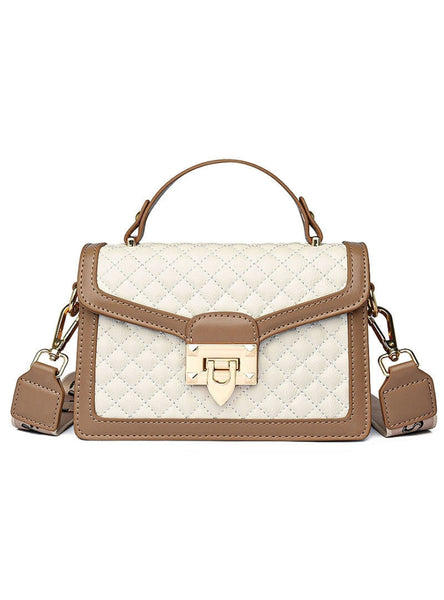 Hand-held Rhombic Shoulder Slung Small Square Bag