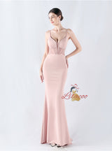 Sexy Mermaid Spaghetti Straps Prom Dress