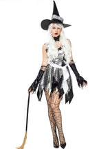 Halloween Women's Vampire Demon Cloak Witch Costume
